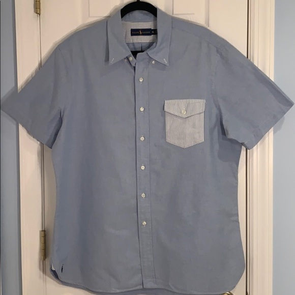 Polo Ralph Lauren Denim Collared Button Down Shirt - Picture 2 of 7